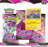 Blister Triplo - Espada e Escudo 8 Golpe Fusão Blitzle - Pokémon TCG - MoxLand